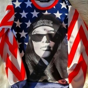 Womens "Aaliyah" Long Sleeve Shirt